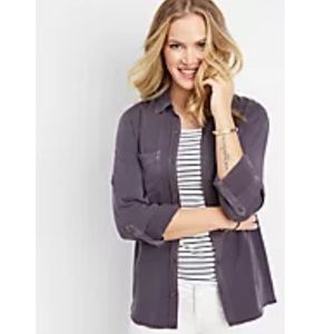 NWT Maurice’s button down top